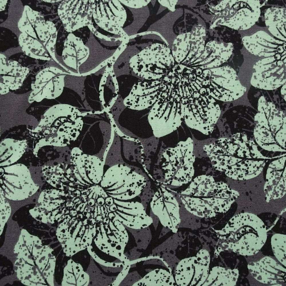 💰3/$25 Women's Julia Dress 3/4 Sleeves Stretch Floral Green XS - Picture 4 of 11